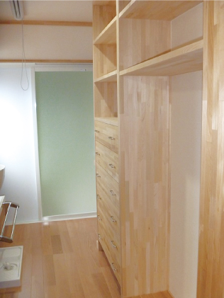 洗面脱衣室施工例2