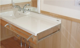 湿気やカビに強い衛生的な空間に