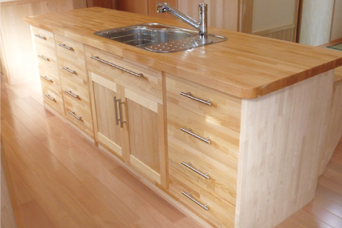 青森ひば製 システムキッチン